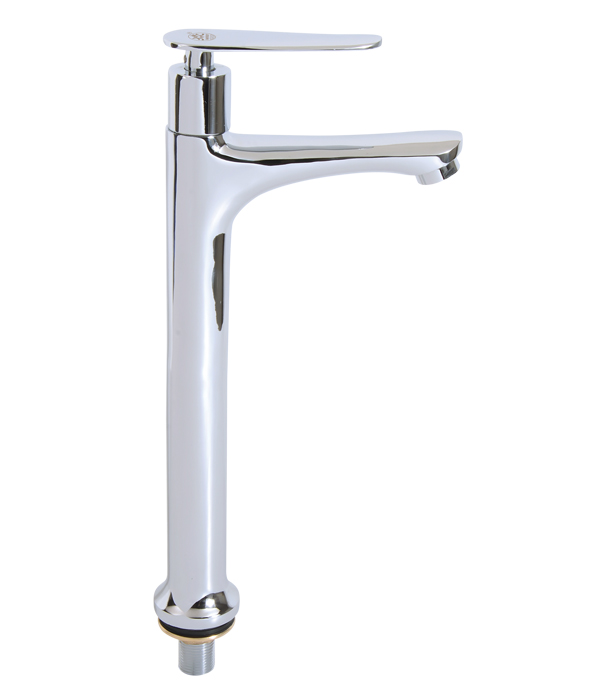 Lever Long Basin Piller Cock 13″