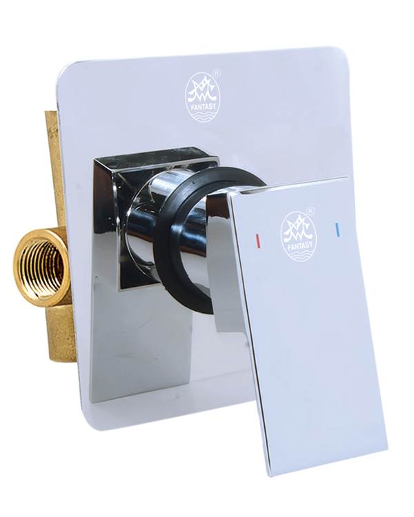 Single Lever Conceal Shower Mixer 3 Line (Square)
